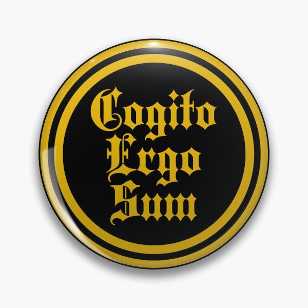 Item preview, Cogito Ergo Sum - I Think Therefore I Am - Latin Phrases designed and sold by JourneyCreative.