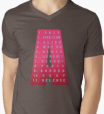Ten Tracklist Men's V-Neck T-Shirt