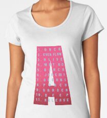 Ten Tracklist Women's Premium T-Shirt