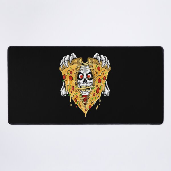 Item preview, Skull Open Pizza Art Graphic Halloween designed and sold by loat904.