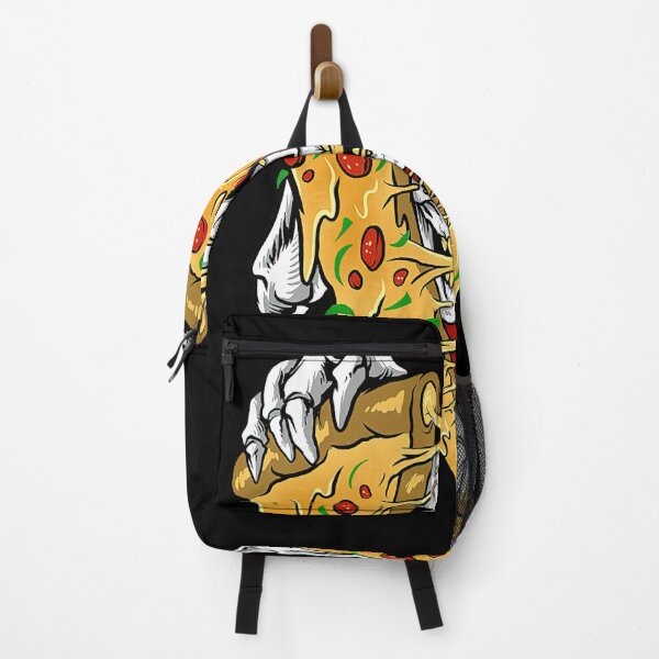 Item preview, Skull Open Pizza Art Graphic Halloween designed and sold by loat904.