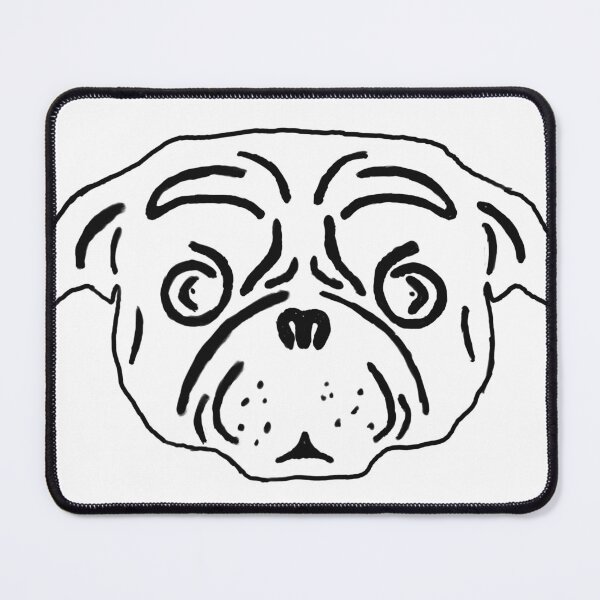 Item preview, PUG print designed and sold by JLFInspArt.