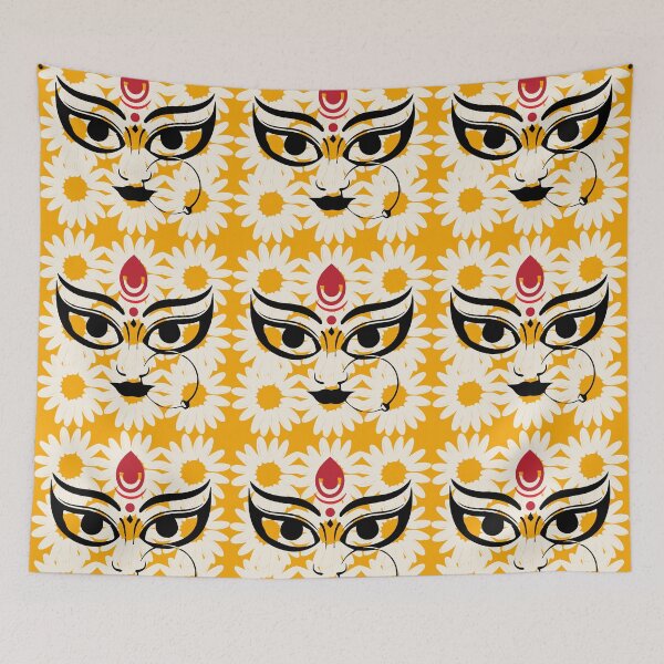 Item preview,  Durga Kali Hindu Goddess  designed and sold by Yaatra.