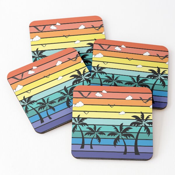 Item preview, Rainbow beach designed and sold by Lush Brush & Line.