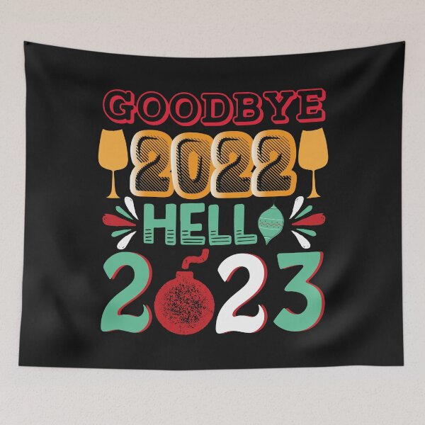 Item preview, HELLO 2023 , New Year 2023 , Hello 2023 Xmas , new years eve 2023 Classic T-Shirt designed and sold by Fulfilling.