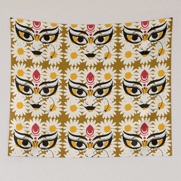 Item preview,  Durga Kali Hindu Goddess  designed and sold by Yaatra.