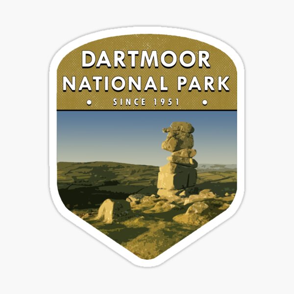 Dartmoor National Park Sticker