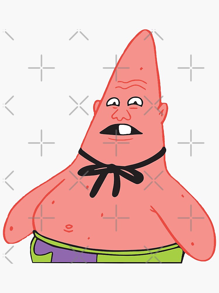 "Patrick Star- Who You Callin Pinhead" Sticker for Sale by gaylegend ...