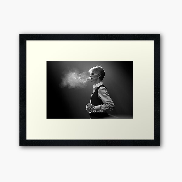 Item preview, The Thin White Duke Has Smoking - Aesthetic Classic Musical Drama designed and sold by andreasschulth.