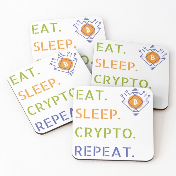 Item preview, EAT, SLEEP, CRYPTO, REPEAT designed and sold by HelloTARA.