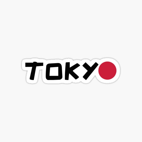 Tokyo Sticker by Super Merch