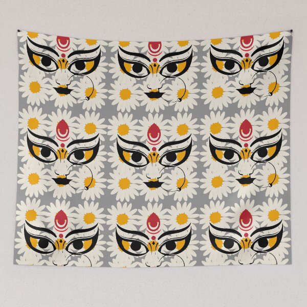 Item preview,  Durga Kali Hindu Goddess  designed and sold by Yaatra.