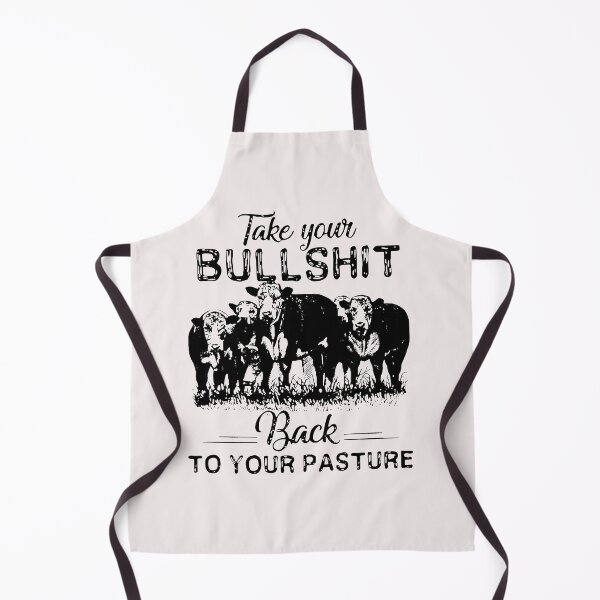 Item preview, Take Your Bullshit Back To Your Pasture Cow designed and sold by loat904.