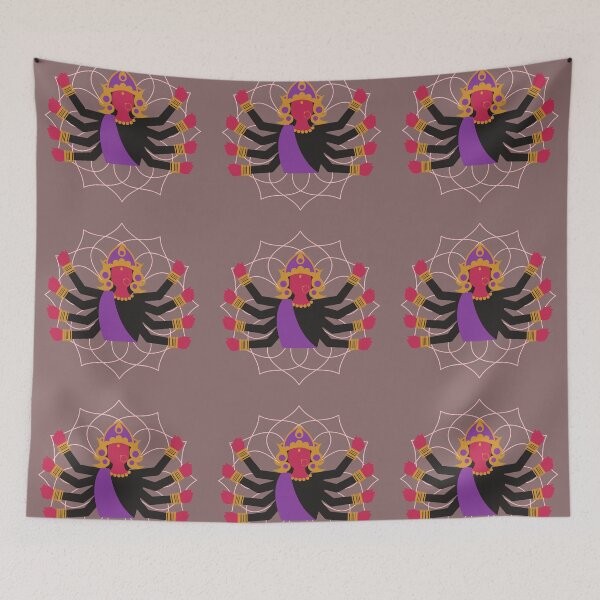 Item preview, Durga Kali Hindu Goddess  designed and sold by Yaatra.
