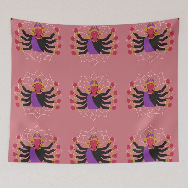 Item preview,  Durga Kali Hindu Goddess  designed and sold by Yaatra.