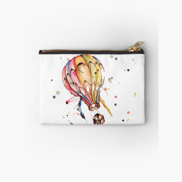 Item preview, Air Balloon Watercolor designed and sold by BorgesPaintings.