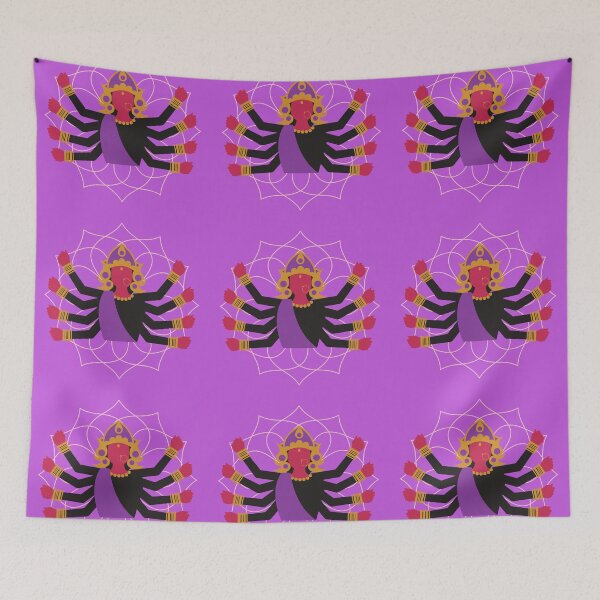 Item preview,  Durga Kali Hindu Goddess  designed and sold by Yaatra.