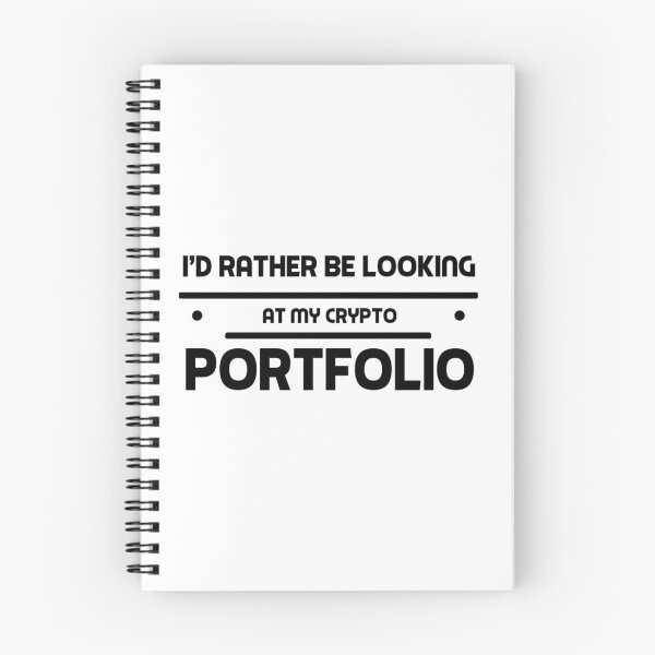 Item preview, Preferiría ver mi Crypto Portfolio Cryptocurrency HODL Gift Idea designed and sold by throwbackgamer.