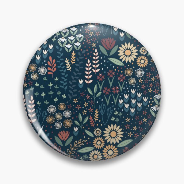 Item preview, Ditsy Night Garden designed and sold by Wrimple.