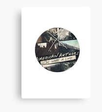 american authors Canvas Print