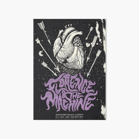 Florence and The Machine Art Board Print