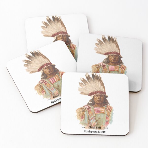 Item preview, Chief Gall Hunkpapa Sioux Vintage Allen & Ginter by heringa designed and sold by heringa.