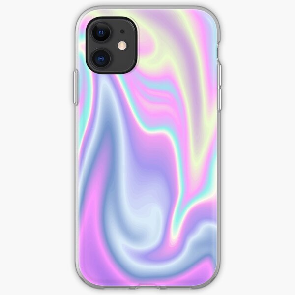 Holographic Design 17 iPhone Soft Case