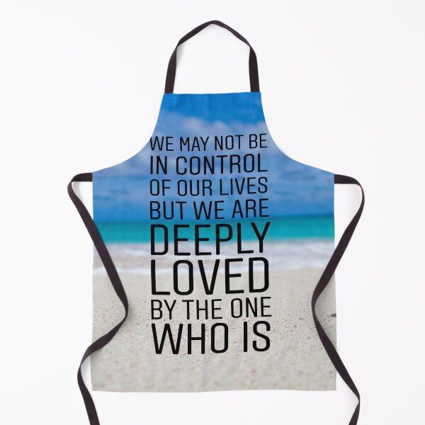 Item preview, We may not be in control of our lives but we are deeply loved by the one who is designed and sold by Stories To Inspire - Motivational Jewish Quotes.
