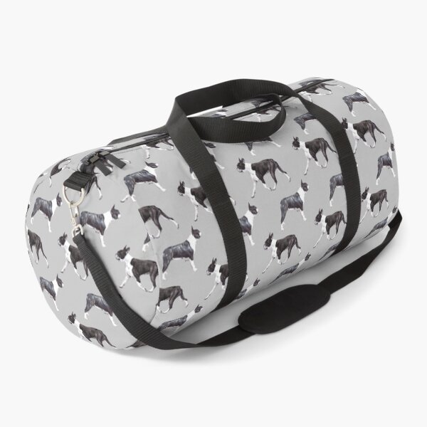 Item preview, Boston Terrier Repeat Pattern designed and sold by Amber Westwood.