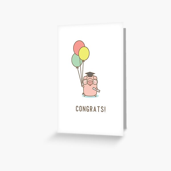 Congrats! Greeting Card