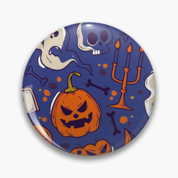 Item preview, Halloween Scary Evil Pattern designed and sold by Boomroom.