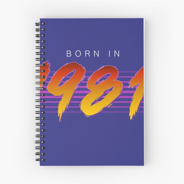 Item preview, Born in 1981, Retro 80's VIntage Design designed and sold by artandroam.