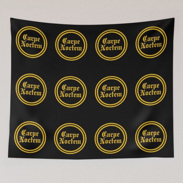 Item preview, Carpe Noctem - Seize The Night - Latin Phrases designed and sold by JourneyCreative.
