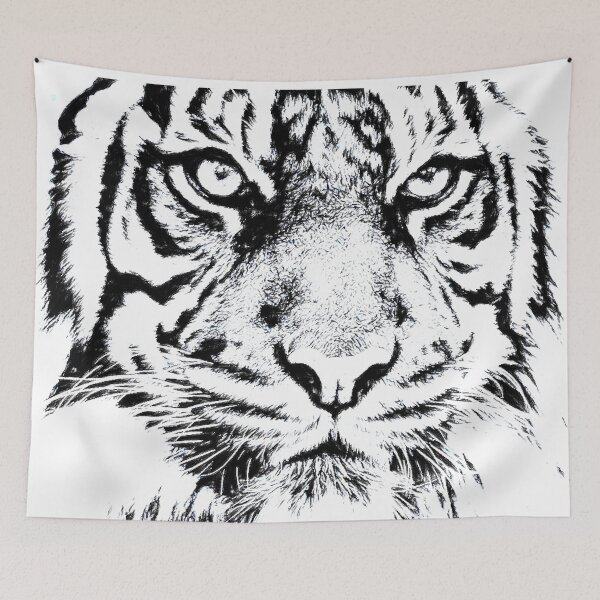 Item preview, Angry Tiger designed and sold by Nora Gad.