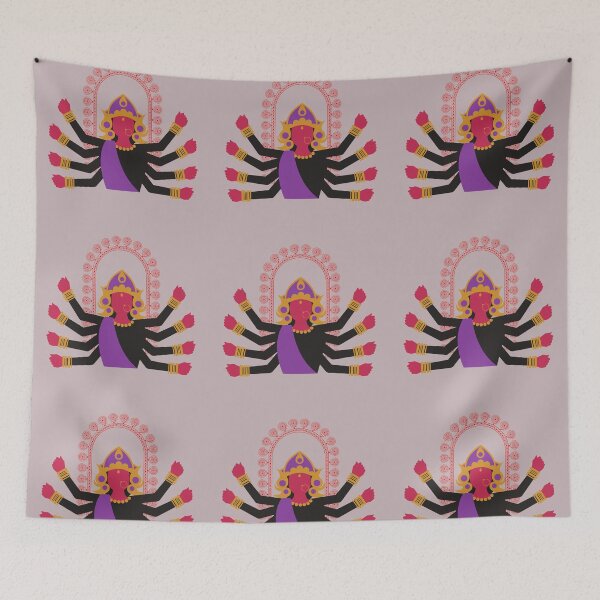 Item preview,   Durga Kali Hindu Goddess  designed and sold by Yaatra.