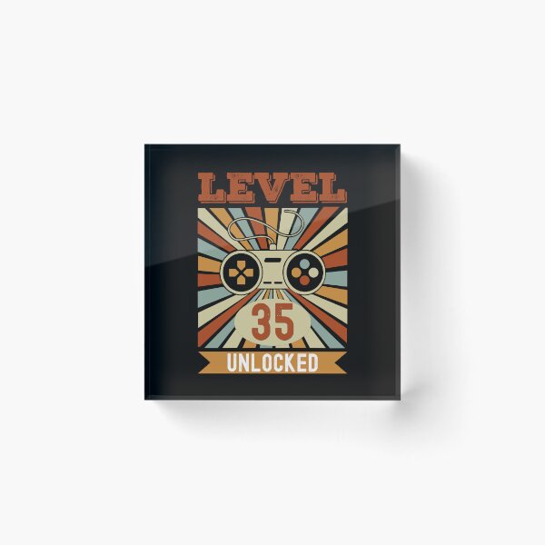 Item preview, Level 35 Unlocked Funny 35th Birthday designed and sold by Karry-Pat.