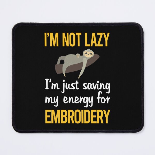 Item preview, Saving Energy Embroidery Embroidering Embroider designed and sold by Dividestore.