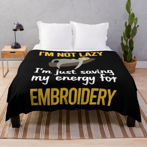 Item preview, Saving Energy Embroidery Embroidering Embroider designed and sold by Dividestore.