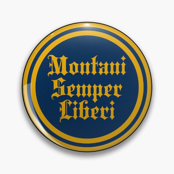 Item preview, Montani Semper Liberi - Mountaineers Are Always Free - Latin Phrases designed and sold by JourneyCreative.