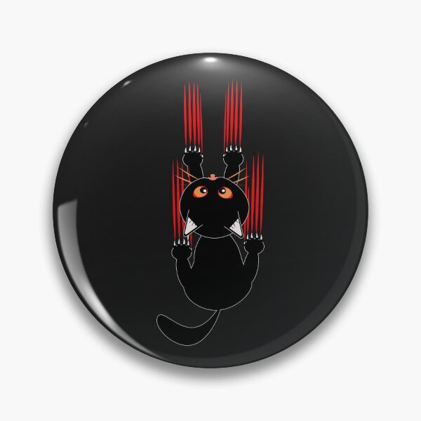 Item preview, angry black cat designed and sold by Nanar1984.