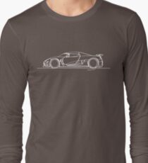 Koenigsegg Agera - Single Line Long Sleeve T-Shirt
