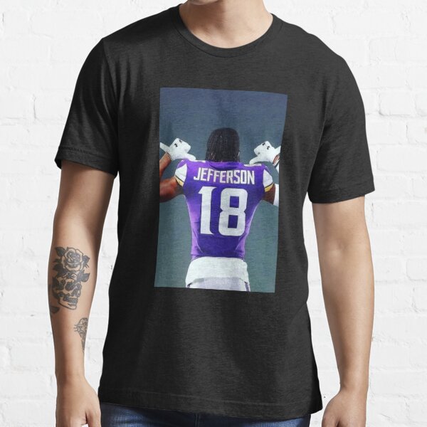 Minnesota Vikings Fashion Name & Number T-Shirt - Justin Jefferson - Mens -  Big & Tall