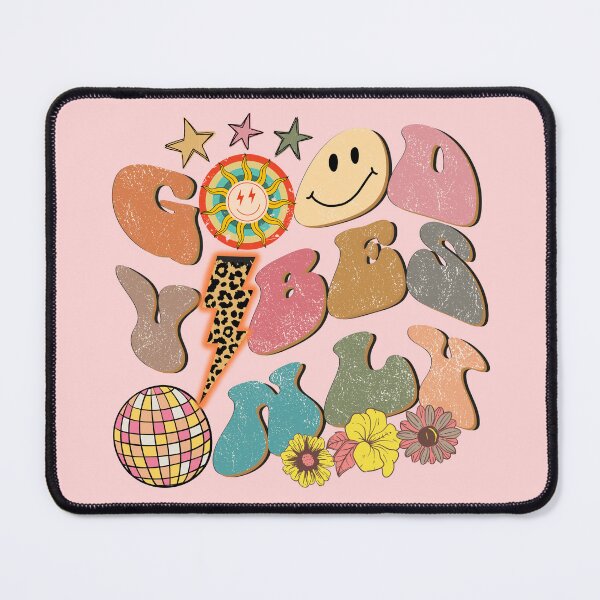 Item preview, Good Vibes Only Groovy Retro designed and sold by dalypdesign.