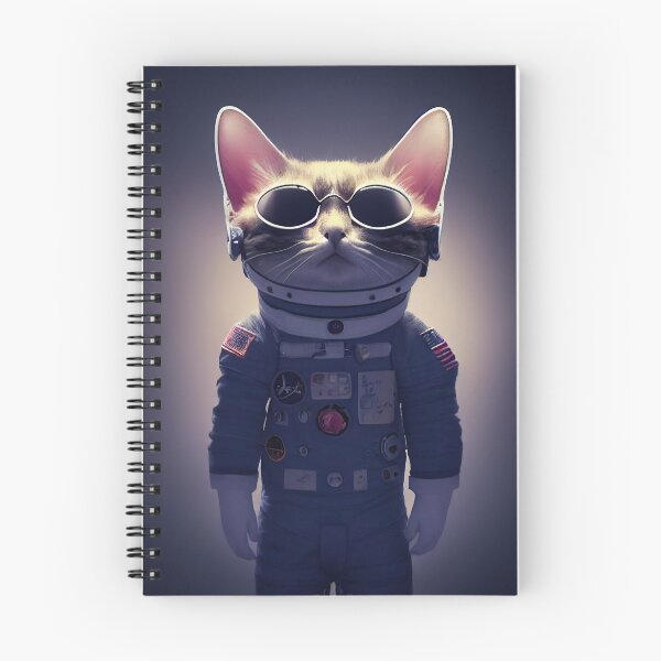 Item preview, gato astronauta designed and sold by Intrepix.