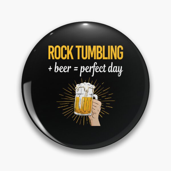 Artikelvorschau, Bier Perfect Day Rock Tumbling Tumbler entworfen und verkauft von WigglesDailey.