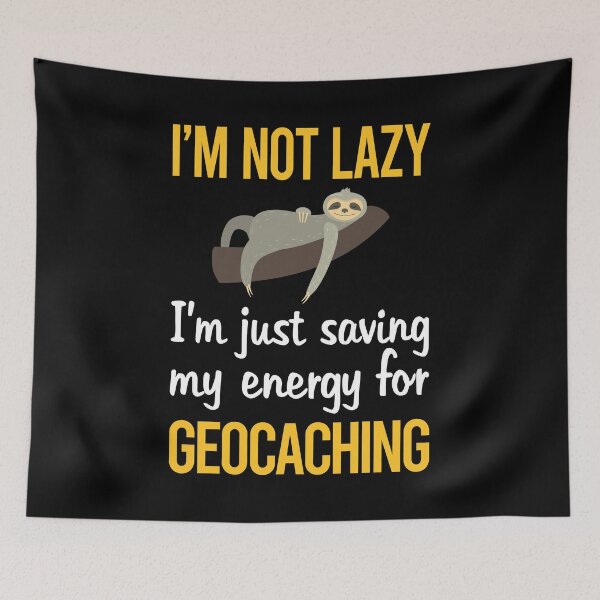 Item preview, Saving Energy Geocaching Geocache Geocacher designed and sold by Dividestore.