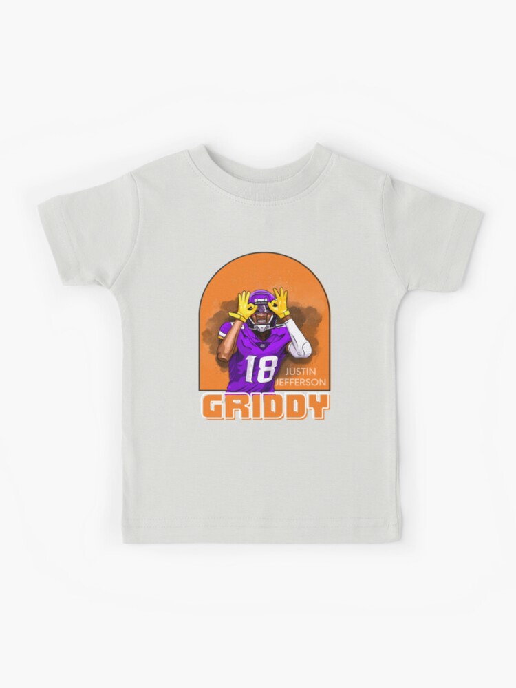 Minnesota Vikings Justin Jefferson The Griddy Toddler Fleece