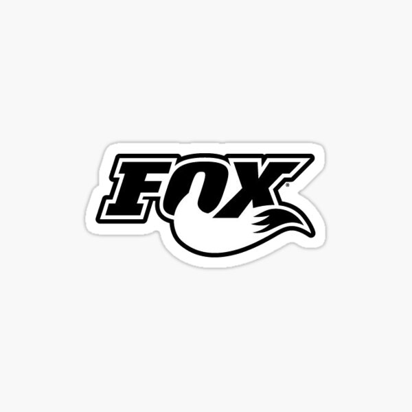 fox mtb sticker