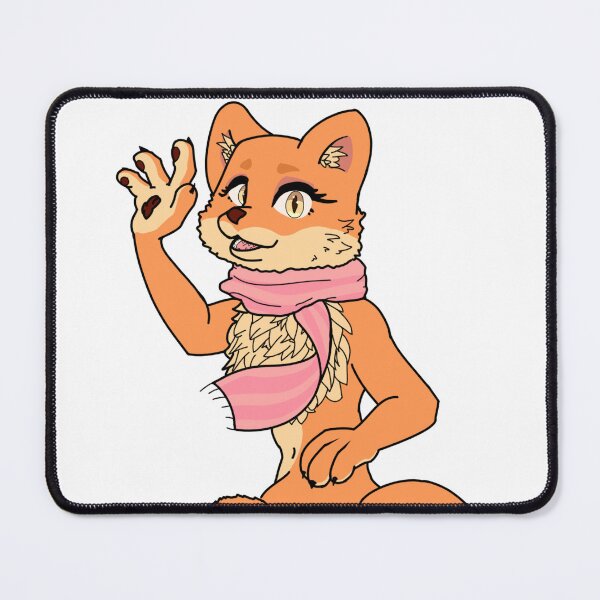 Item preview, Fox waves in greetings designed and sold by Infer-X.