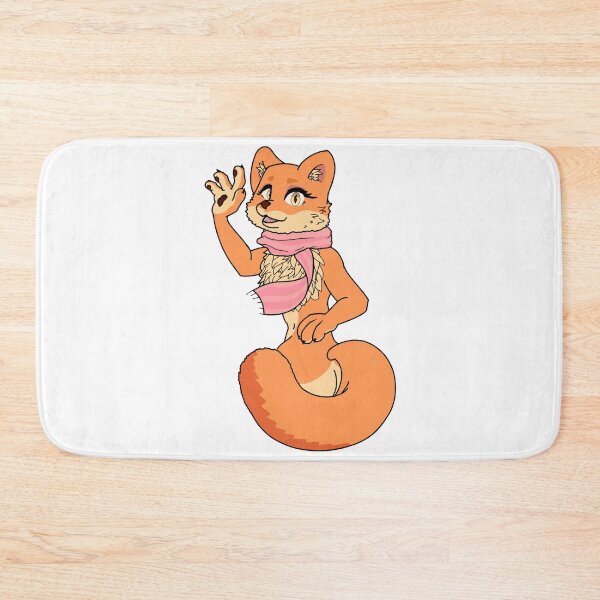Item preview, Fox waves in greetings designed and sold by Infer-X.